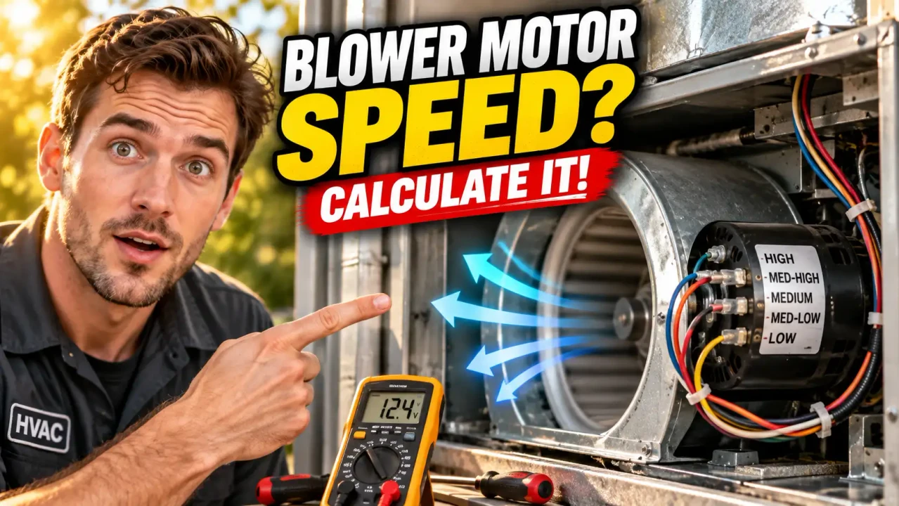 Hvac Blower Motor Speed Calculator