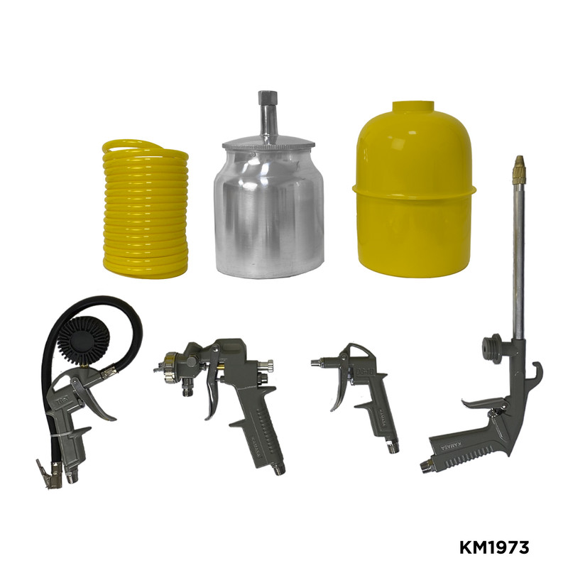 KIT DE PISTOLA PARA PINTAR  (5 PZAS) KAMASA