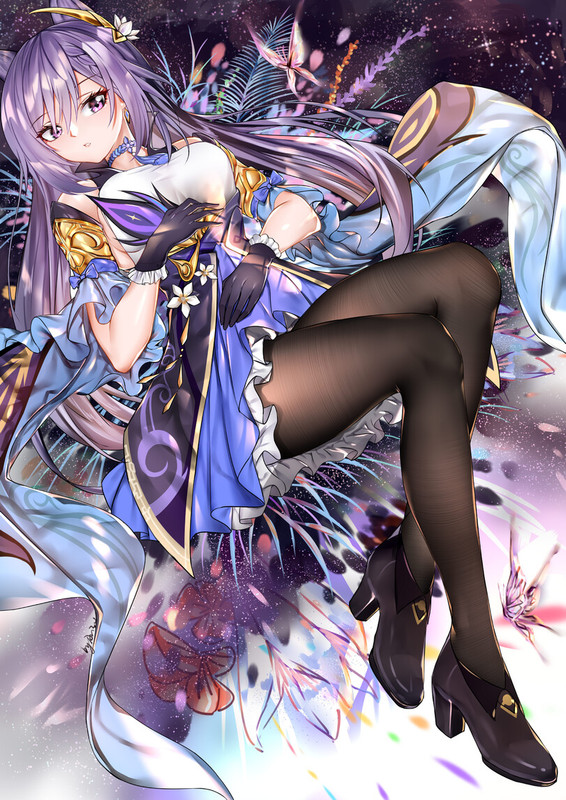 arisu-wangyunqiu-Anime-Art-artist-Keqing-Genshin-Impact-6232351