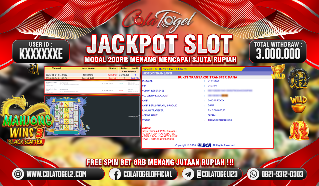 JACKPOT SLOT GACOR!!