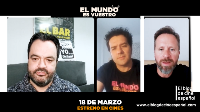 ENTREVISTA A LOS COMPADRES, ALFONSO SÁNCHEZ Y ALBERTO LÓPEZ, CON MOTIVO DEL ESTRENO EN CINES DE LA PELÍCULA “EL MUNDO ES VUESTRO”