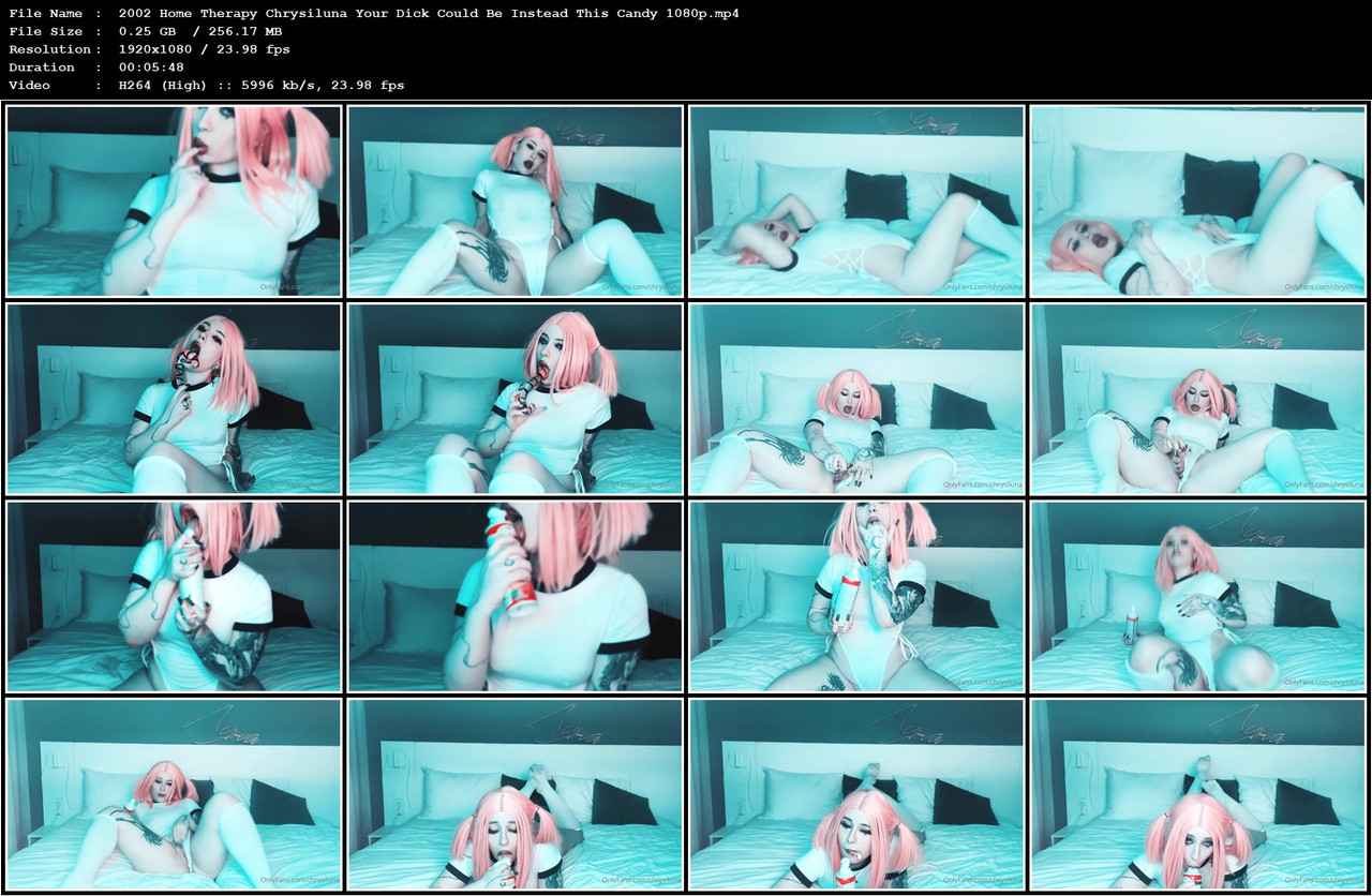 2002 Home Therapy Chrysiluna Your Dick Could Be Instead This Candy 1080p mp4