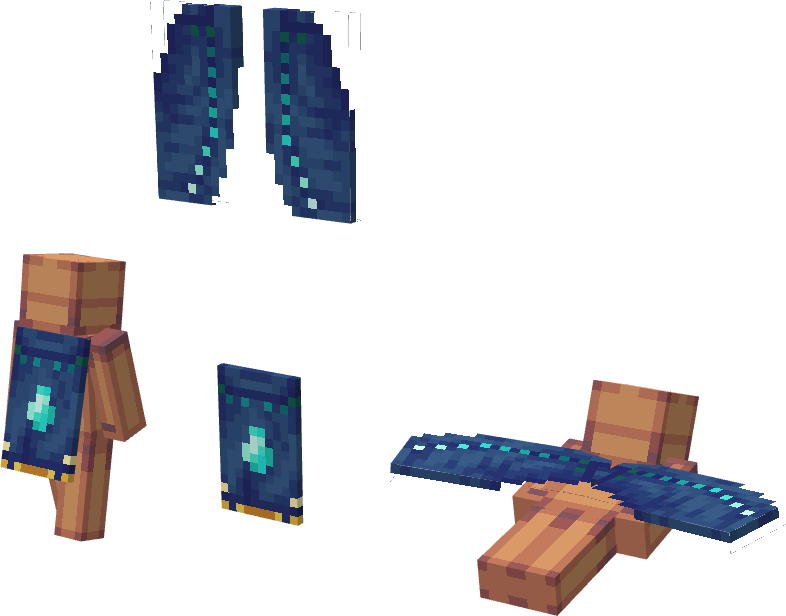 Cape for @WhisperOfTheWild (Contest Winner) Minecraft Mob Skin