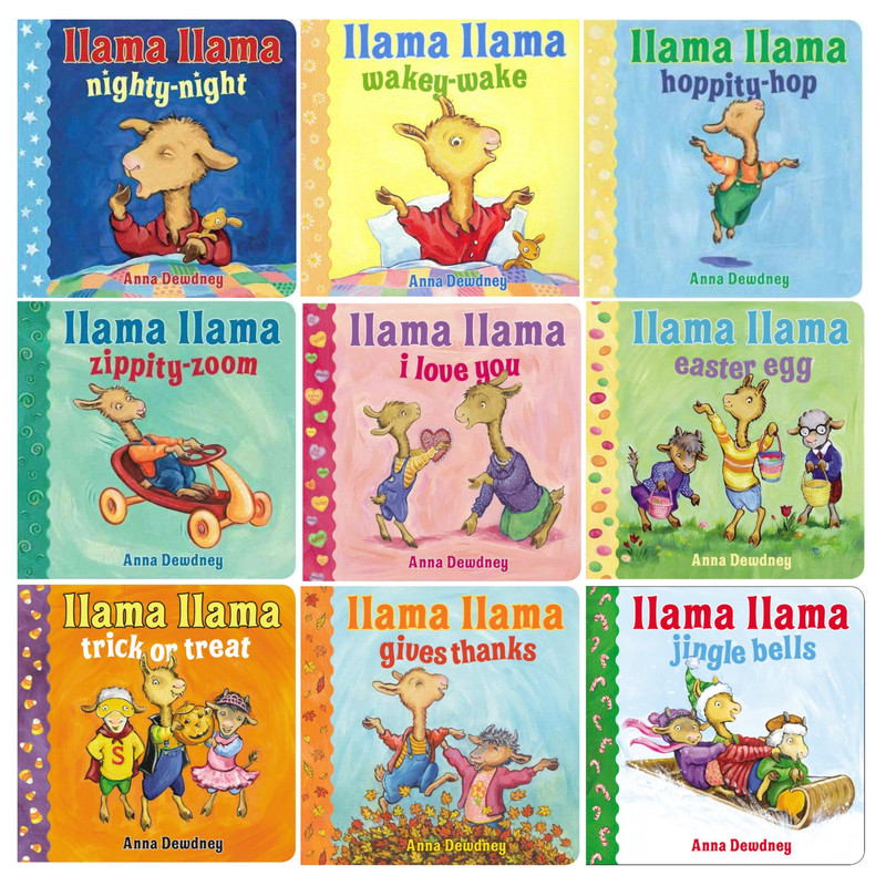 BOARD　Llama　Llama　HC　BOOKS　1-9