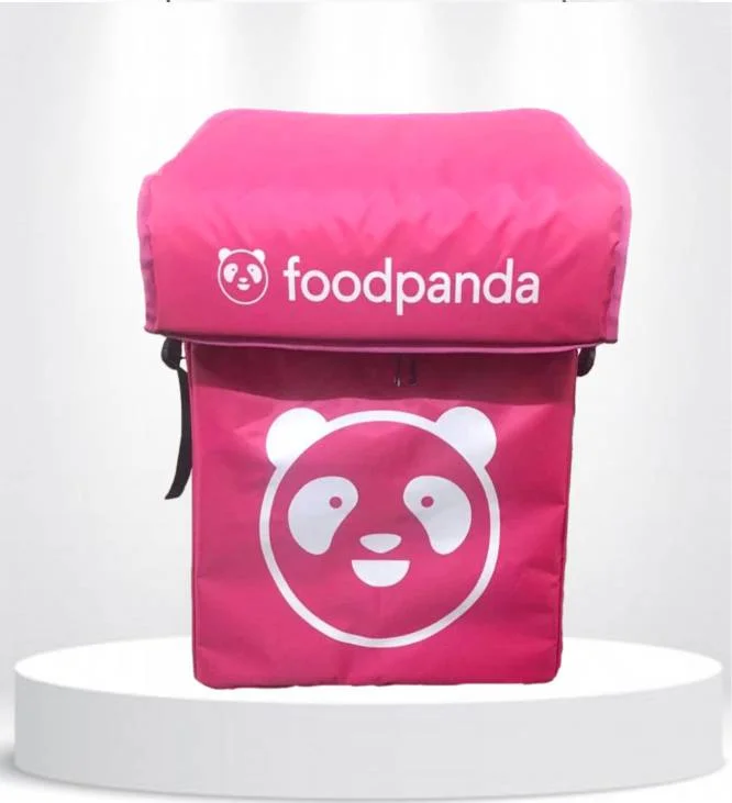 Foodpanda Bubble Insulated Delivery Bag Customised and Manufactured by Colormann