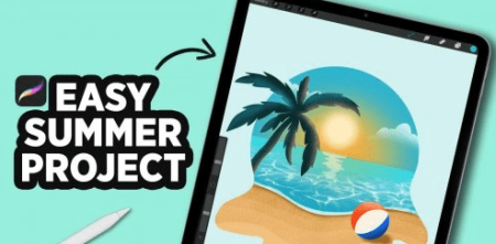 Procreate for Beginners: Putting Alpha Lock and Clipping Mask to use