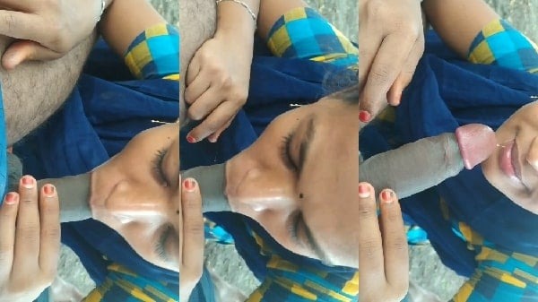 xxxwxyz Cute village tamil girl ka outdoor blowjob