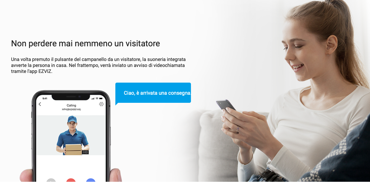 EZVIZ HP4 panoramica funzioni
