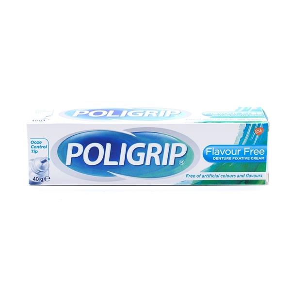 Poligrip Flavour Free 40Gm
