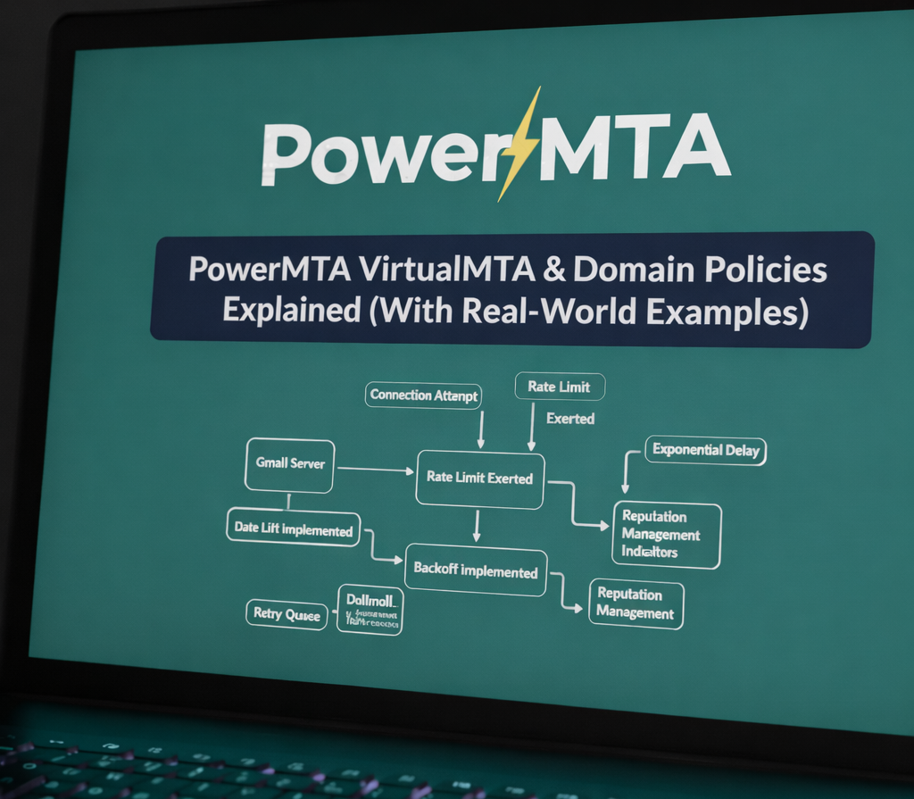 PowerMTA VirtualMTA configuration