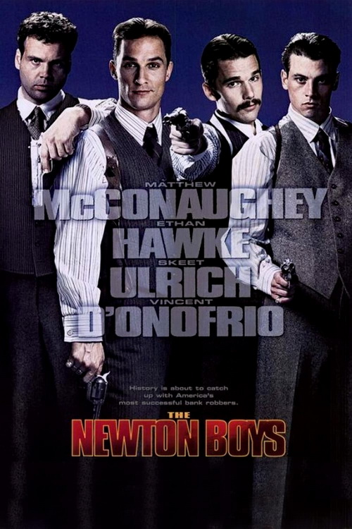Bracia Newton / The Newton Boys (1998) PL.1080p.BDRip.H264-wasik / Lektor PL