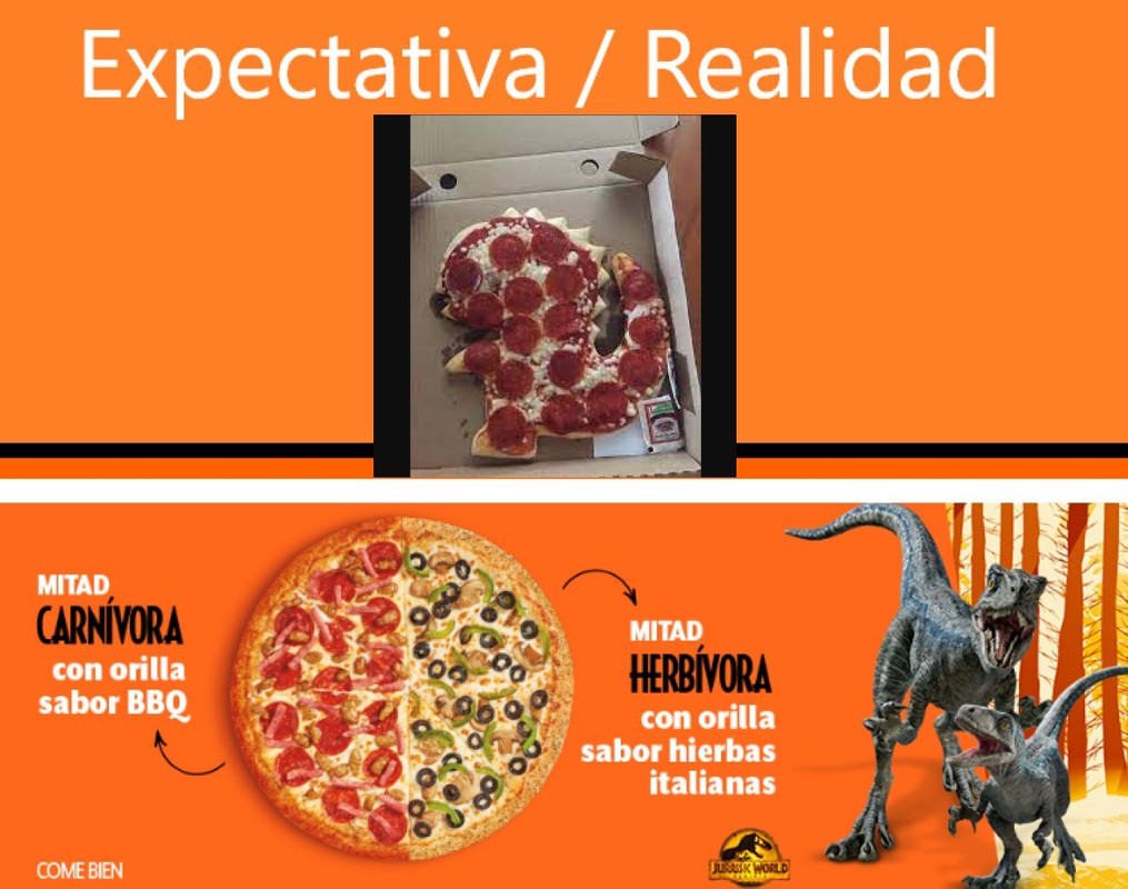 La Dinopizza aparece y los memes llegaron con ella