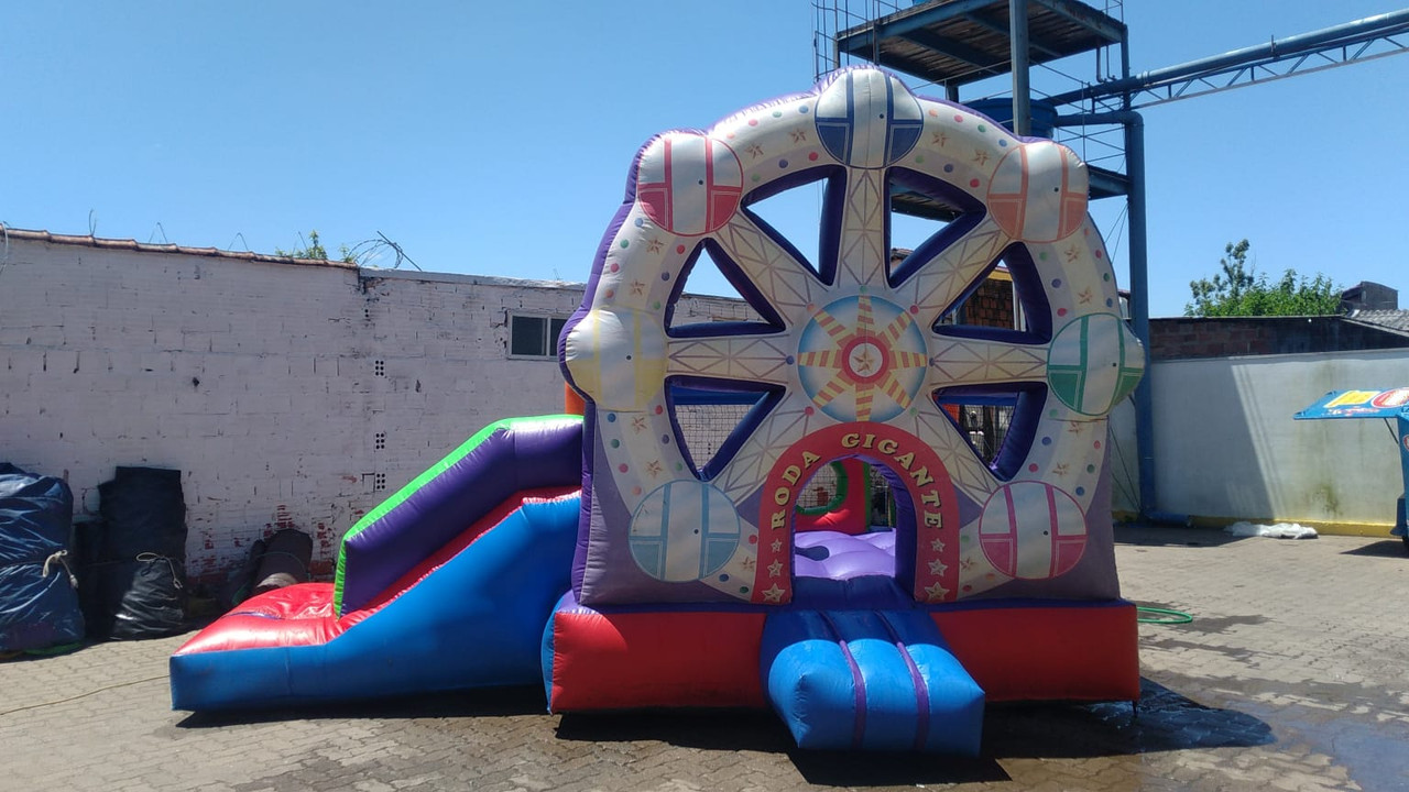 Castelo Tobogã Roda Gigante - Foto 3