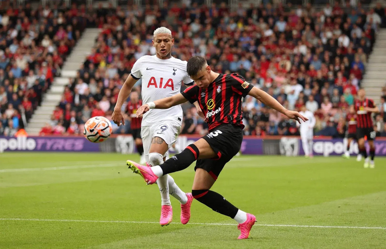 Tottenham vs Bournemouth, 21h00 ngày 30/08