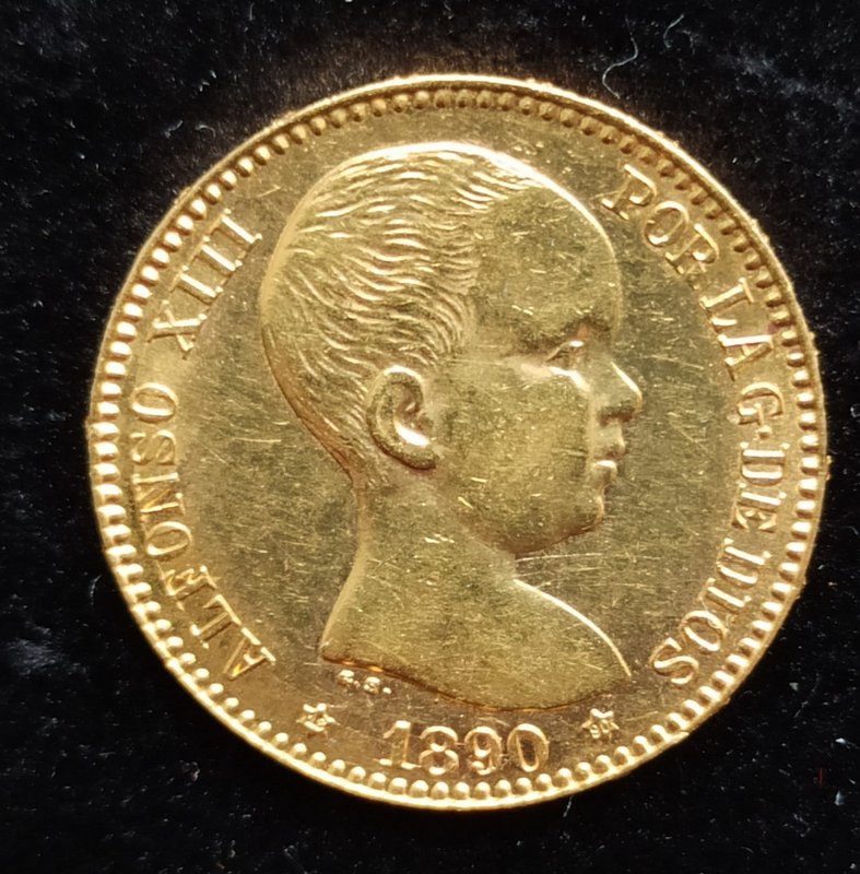 Alfonso XIII 20 pesetas 1890 58