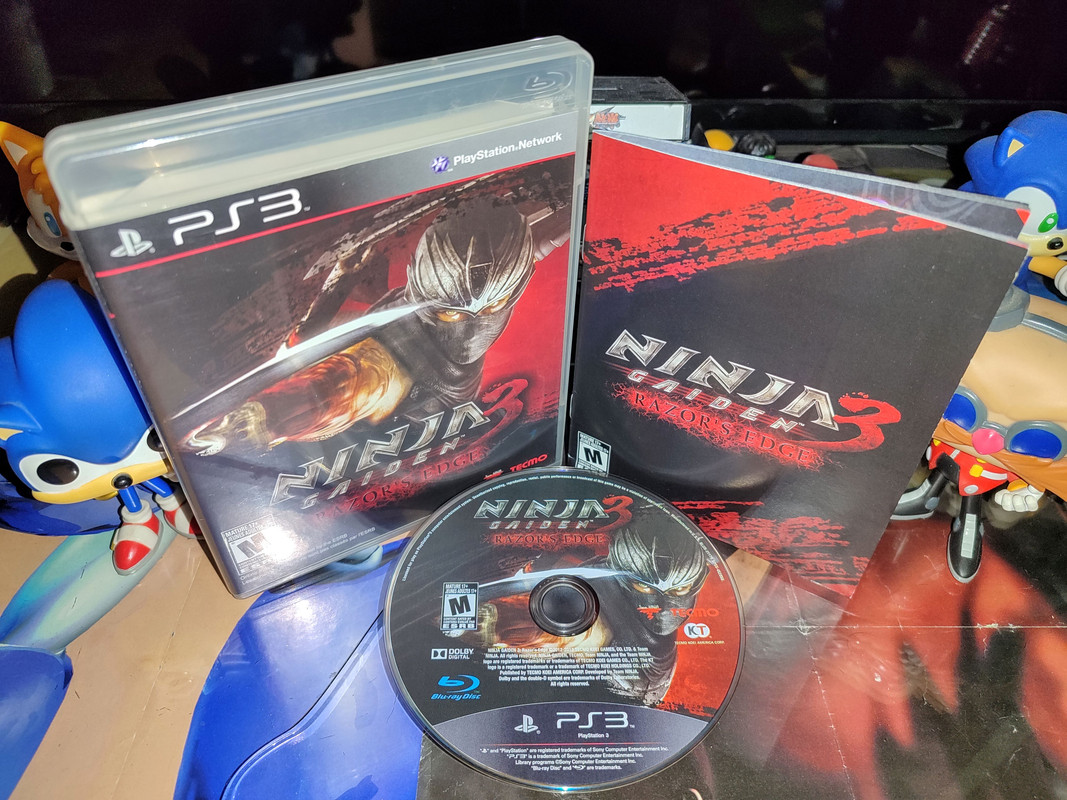 Jeu PS3 Ninja Gaiden 3: Razor's Edge - Complet - Très Bon état - Disque Comme Neuf - Édition Collector