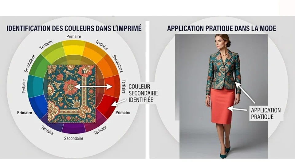 Les imprimés associer les couleurs de vetements colorimetrie femme blog image 33