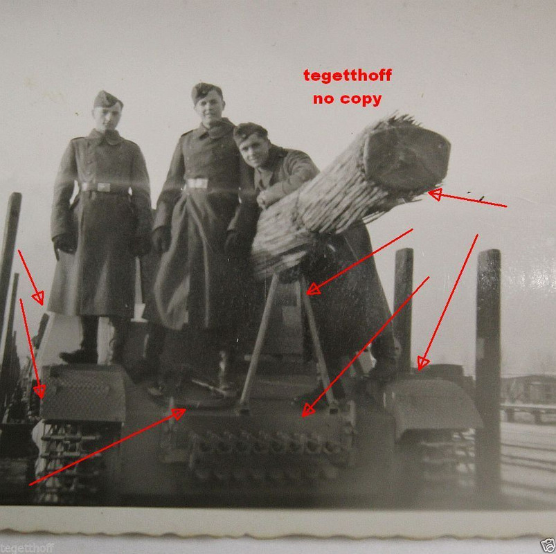 FOTO PANZER PANZERJäGER AUF DEM ZUG CILLI FAHREN