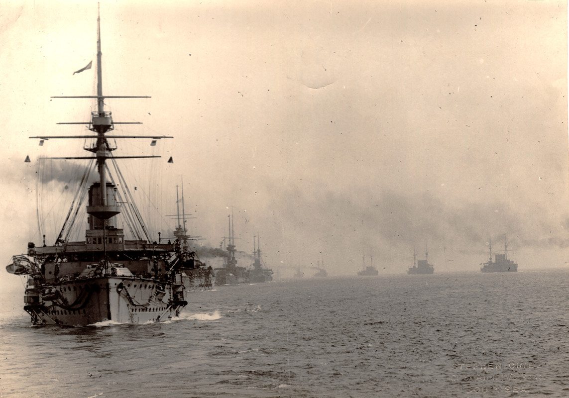 Британская эскадра в мореl