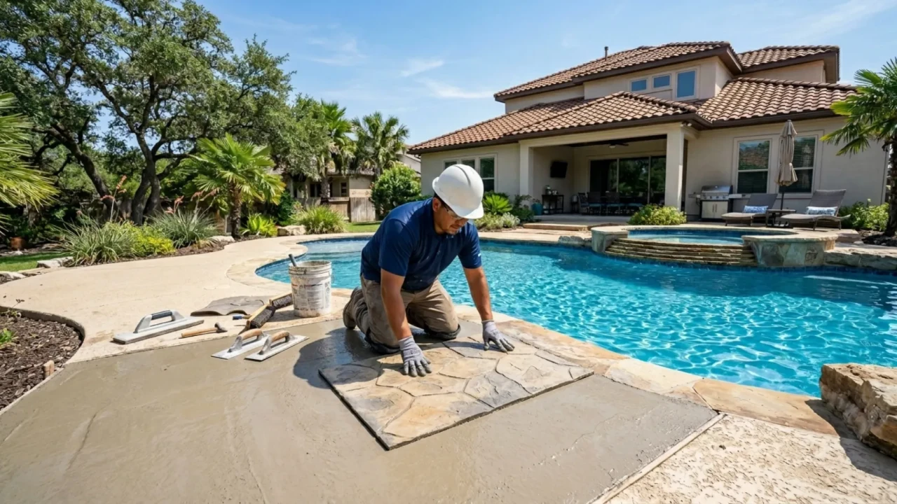 Pool deck repair services San Antonio TX
