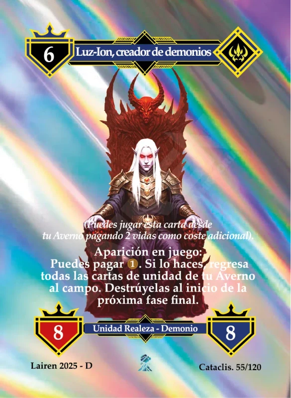 LUZ-ION, CREADOR DE DEMONIOS