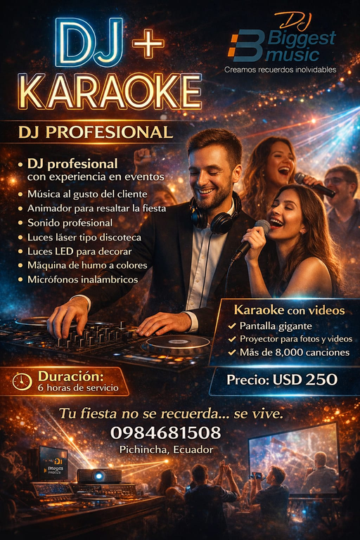 DJ + Karaoke