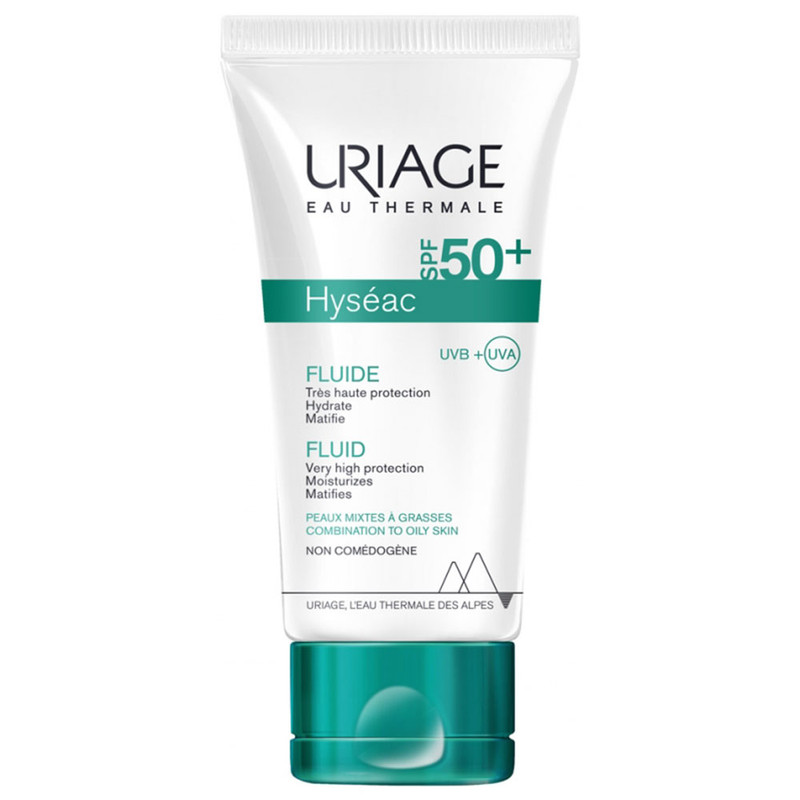 Uriage EAU THERMALE Hyséac SPF 50+ Very High Protection Fluid 50ml | eBay