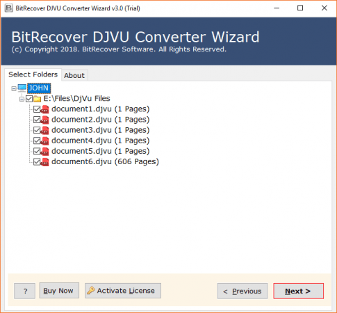 BitRecover DjVu Converter Wizard 4.0