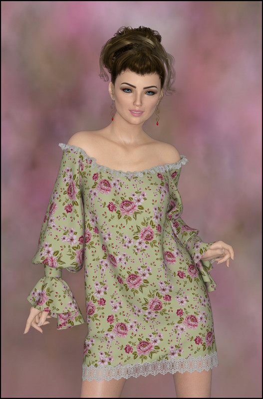 dForce – Summer Shift Dress for G8F