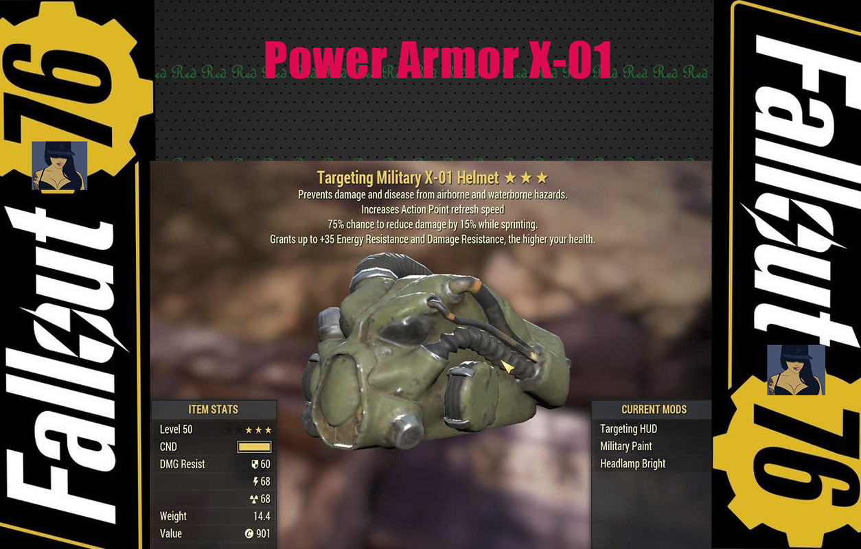 Pc Set Power Armor X 01 6 6 Reddeath25 G2g Com