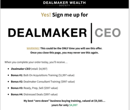 Carl Allen - Dealmaker CEO 2021