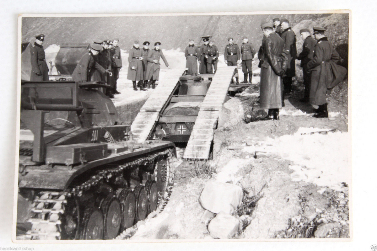 Foto Brückenleger Ladungsträger Panzer II Nr. 30