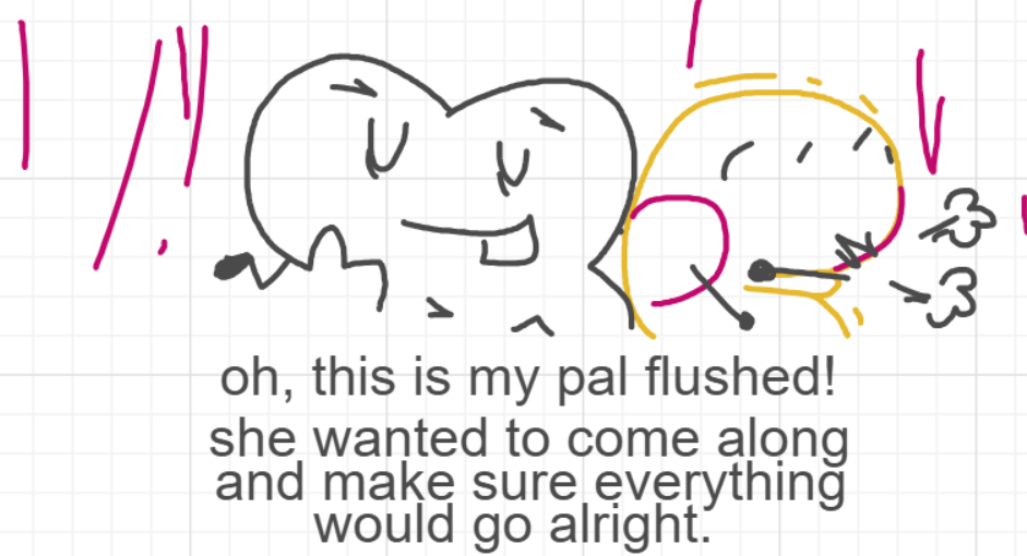 A panel from The Prime Number Few, episode eight of the Board Boards object show by Furretwalk/WalkingFurret.