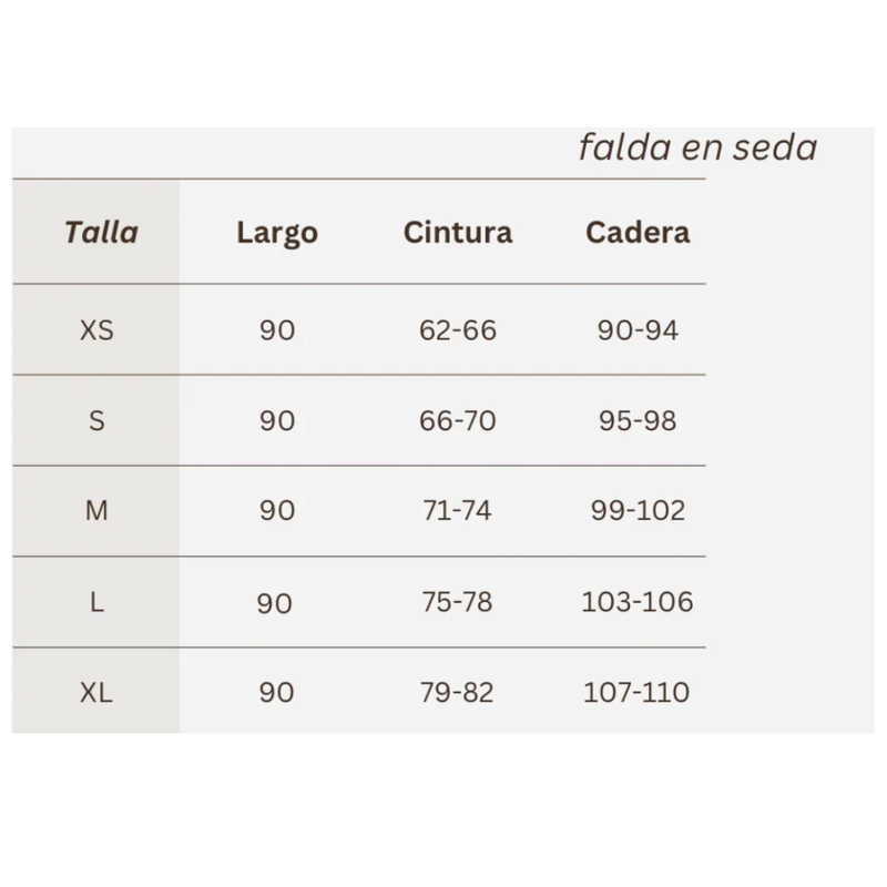 Guía de tallas