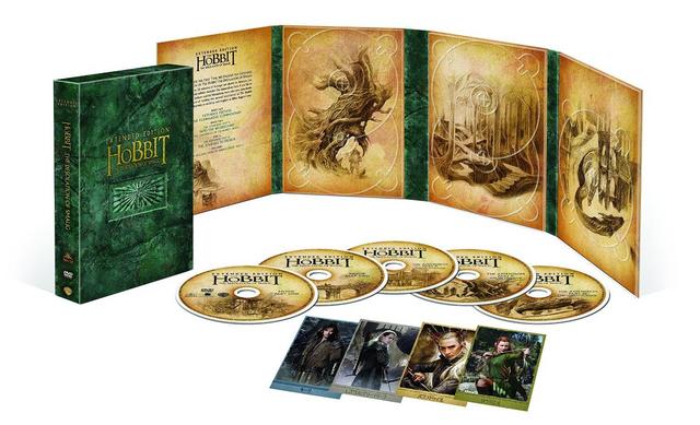 Cover - El Hobbit: La Desolación de Smaug (Ver. Extendida) [5xDVD9Full] [Pal] [Cast/Ing/Ru] [2013] [Fantástico]