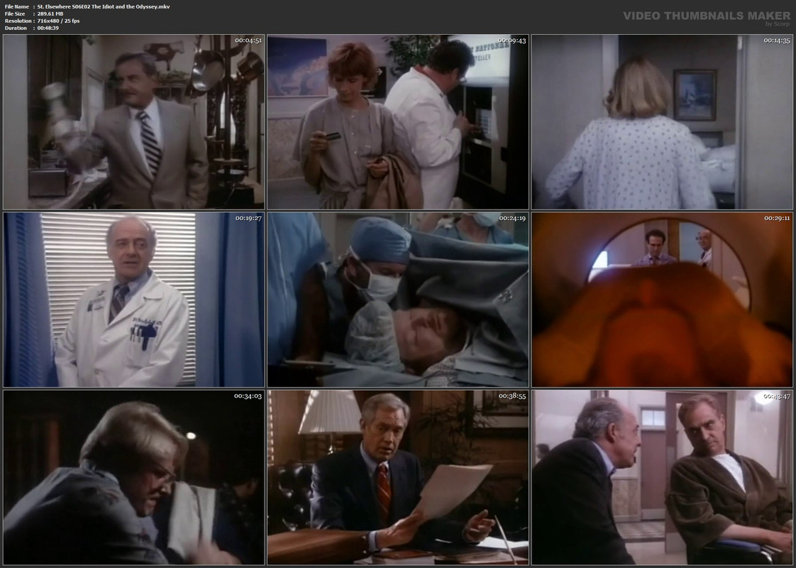 St. Elsewhere S06E02 The Idiot and the Odyssey.mkv