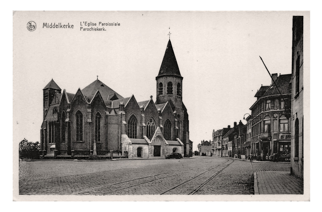 Middelkerke (B) l église paroissiale (Nels)