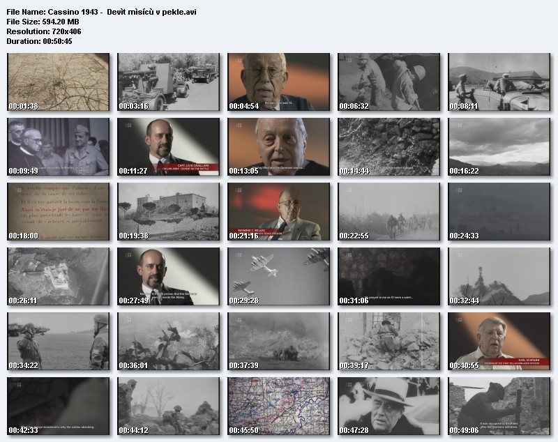 Cassino 1943: Devět měsíců v pekle / CZ