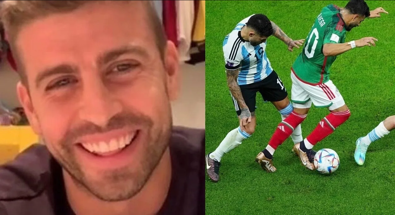 Piqué hace broma de mal gusto sobre México: “Se paralizó por su gran Mundial”
