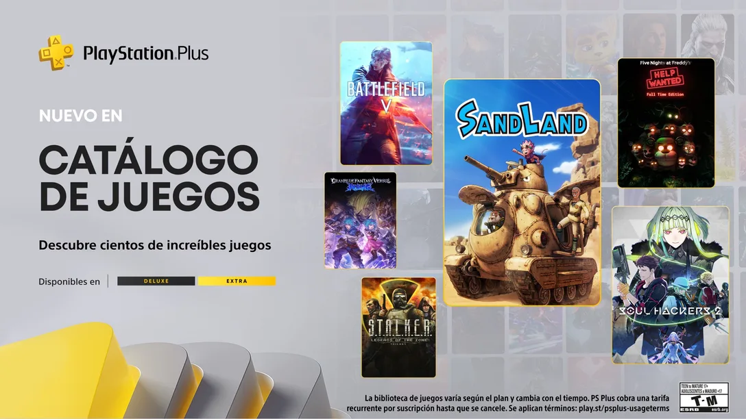 Llega el catálogo de PlayStation Plus para mayo