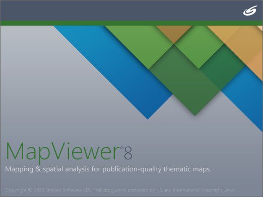 Golden Software MapViewer 8.7.752