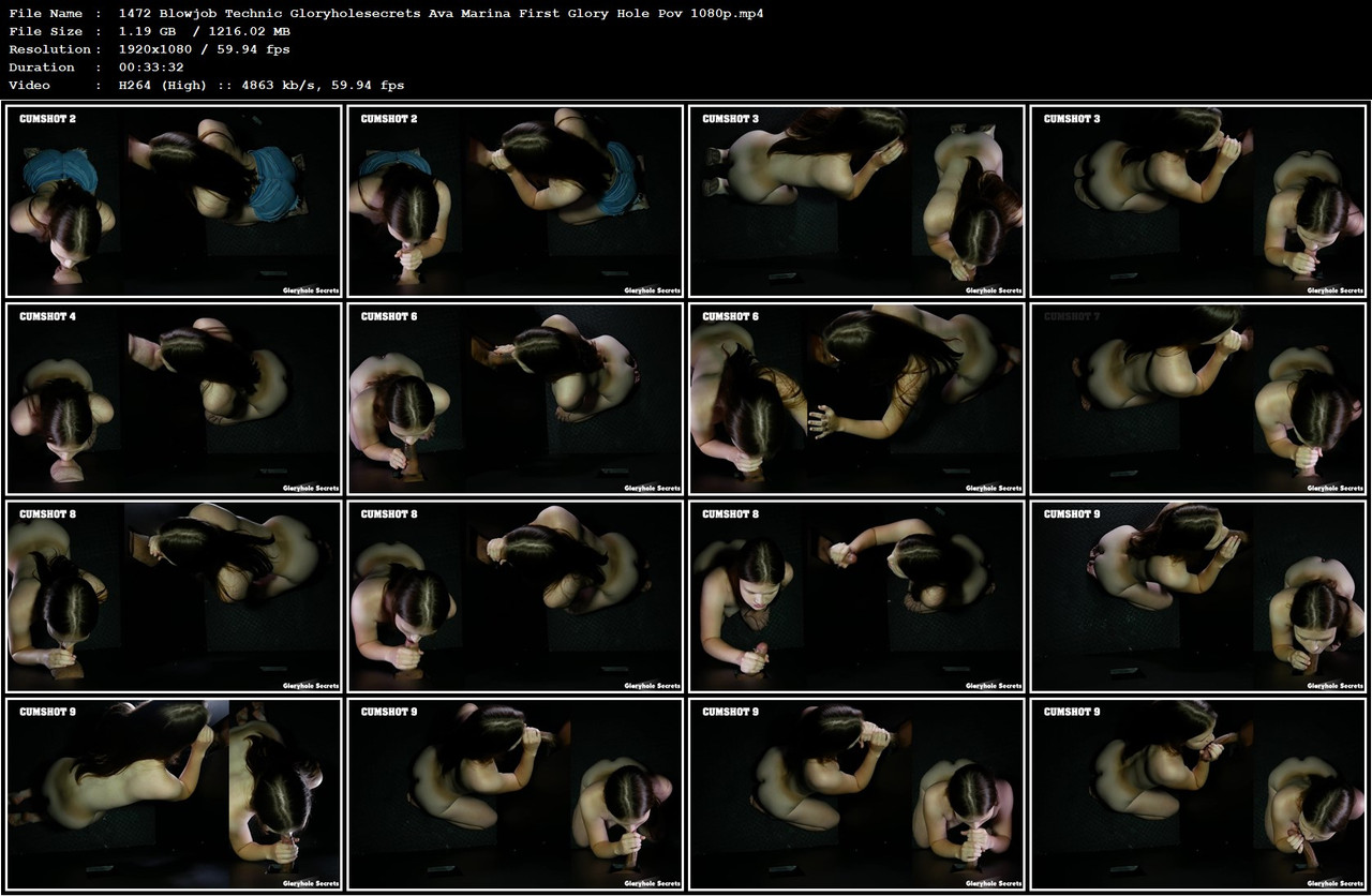 1472 Blowjob Technic Gloryholesecrets Ava Marina First Glory Hole Pov 1080p mp4