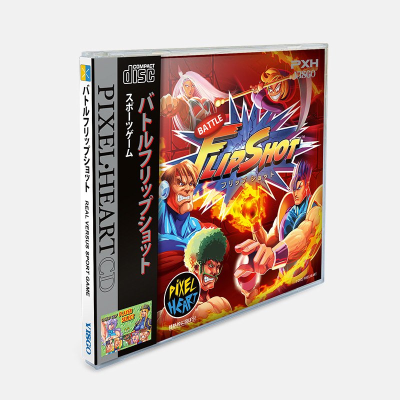 Nouvelle release de VISCO - FLIP SHOT - AES et NeoGeo CD Box-Battle-Flip-Shot-NGCD-JAP-1