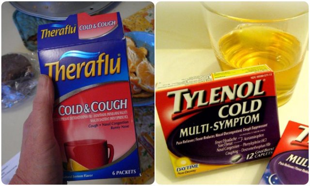 Tylenol y Theraflu
