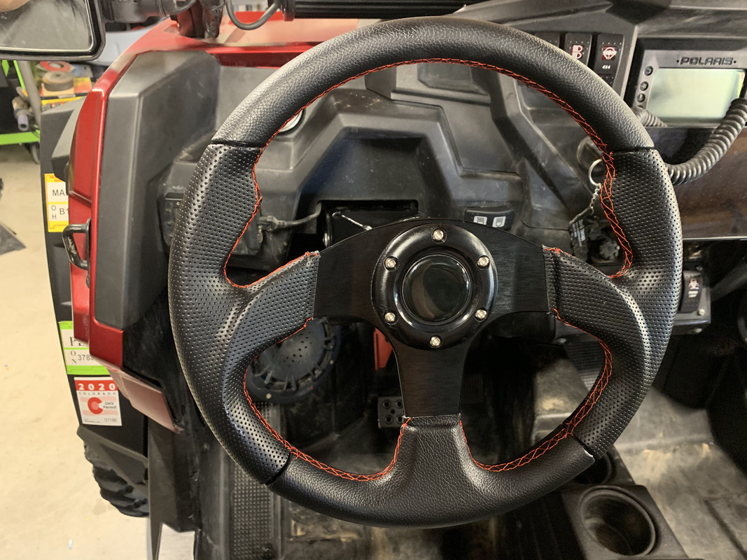 After market steering wheels Polaris RZR Forum RZR
