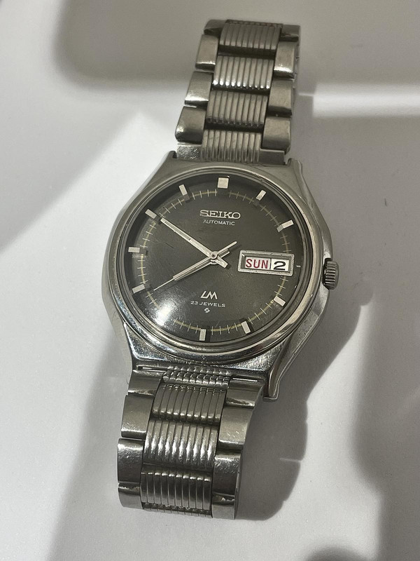 YUMA@SE SEIKO LORD MATIC23Jewels メッシュ Vintage Mens SEIKO LM LORD MATIC Automatic 23 Jewel Watch
