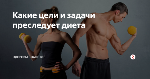 Цели и задачки диеты Цели и задачки диеты