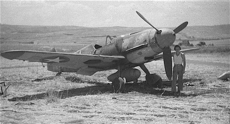 Bf 109G-6 captured on Sicily by 57th FG