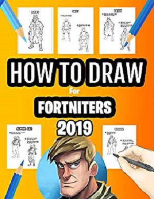 How to Draw Book for Fortniters: Let's Draw and Color The Characters & Skins