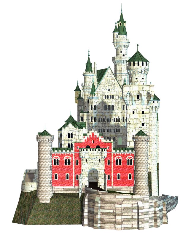 Siempre Libre & Glitters y Gifs Animados Nº340 - Página 63 Png-castle-26-bn